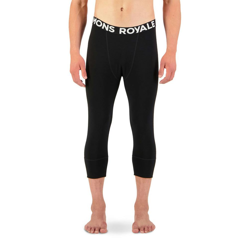 Mons royale cascade base layer 3/4 legging black - Bild 2