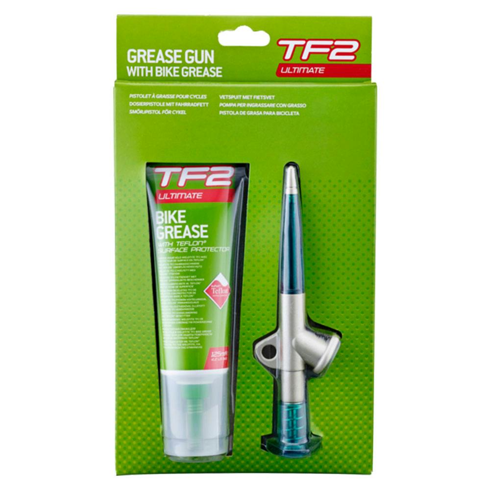 WELDTITE TF2 GREASE GUN AND BIKE GREASE WITH TEFLON 125ML