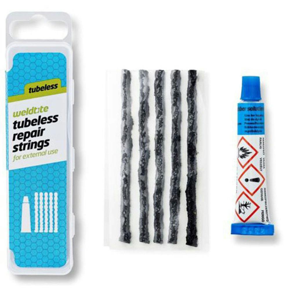 WELDTITE TUBELESS RAPAIR STRINGS WITH RUBBER