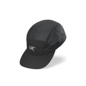 Arc'teryx aerios 5 panel cap black/arctic silk, slutsåld