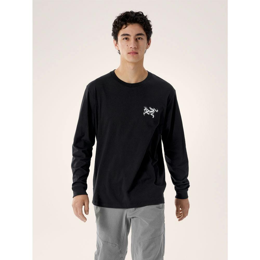 Arc'teryx kragg sl cotton bird tile ls m black/arctic silk - Bild 2