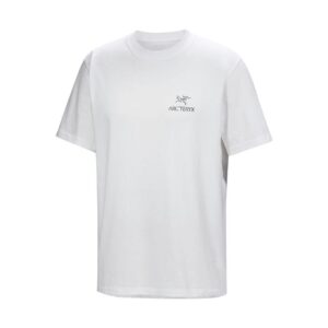Arc'teryx kragg sl cotton bird word ss m white light/black, slutsåld