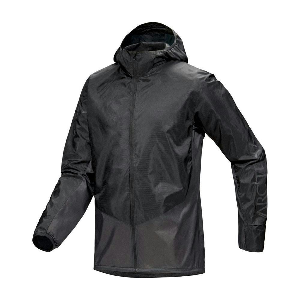 Arc'teryx norvan windshell hoody m black/graphite