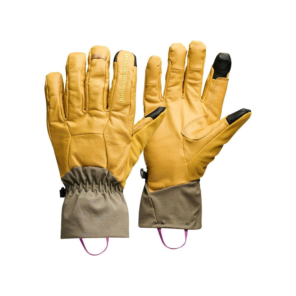 Black diamond tour pro gloves beeswax-walnut