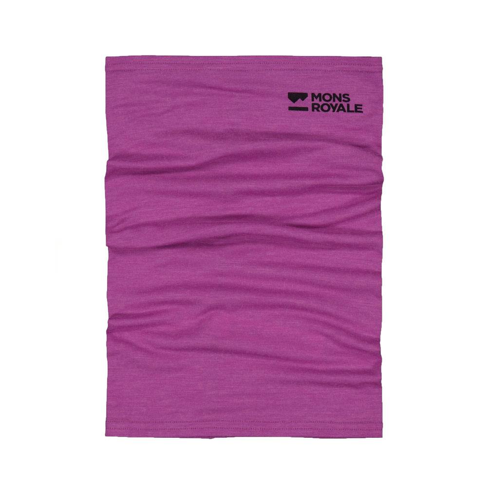 Mons royale daily dose neckwarmer purple bolt