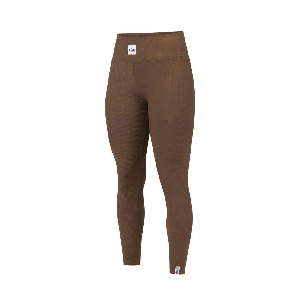 Eivy pocket rib tights brown