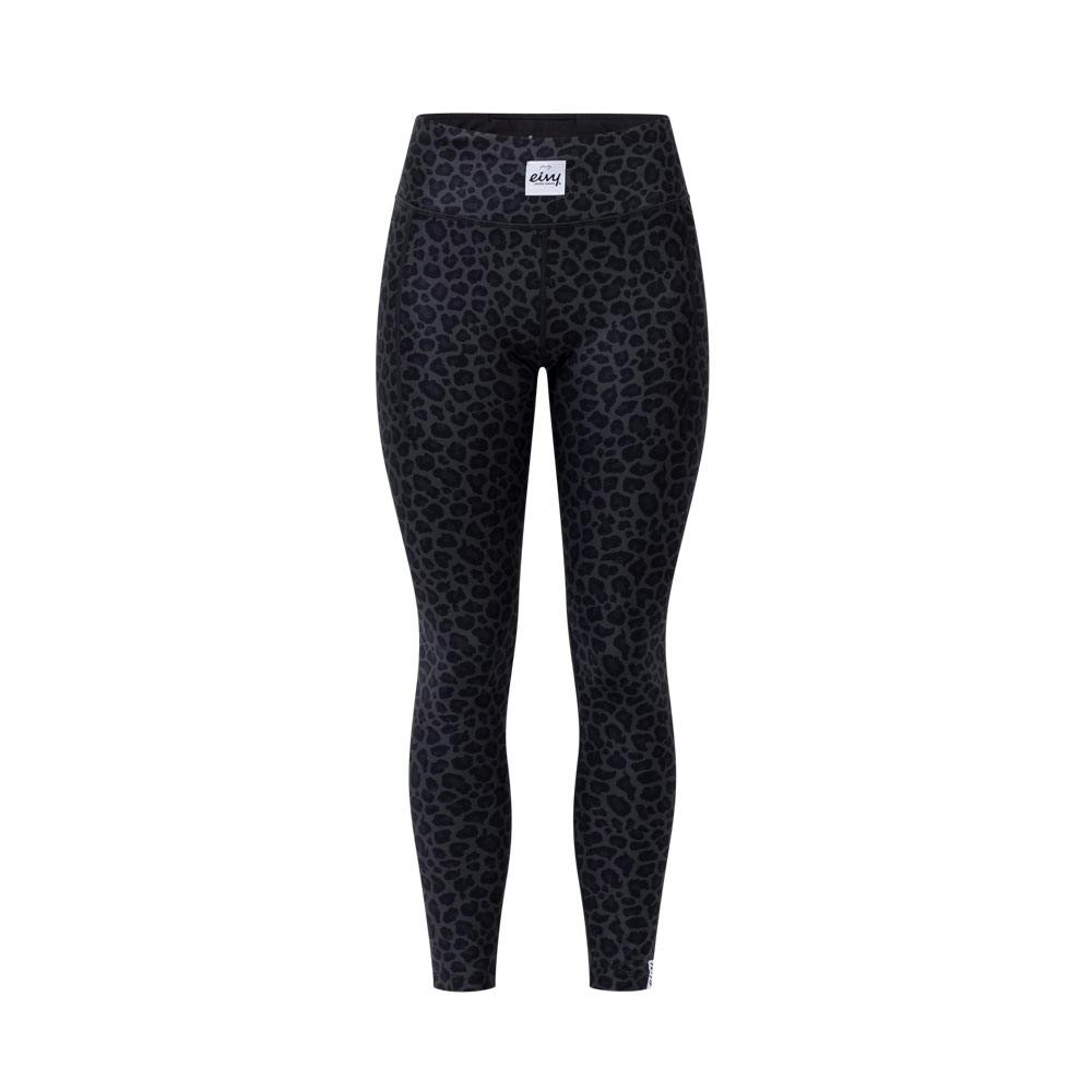 Eivy pocket tights black leopard