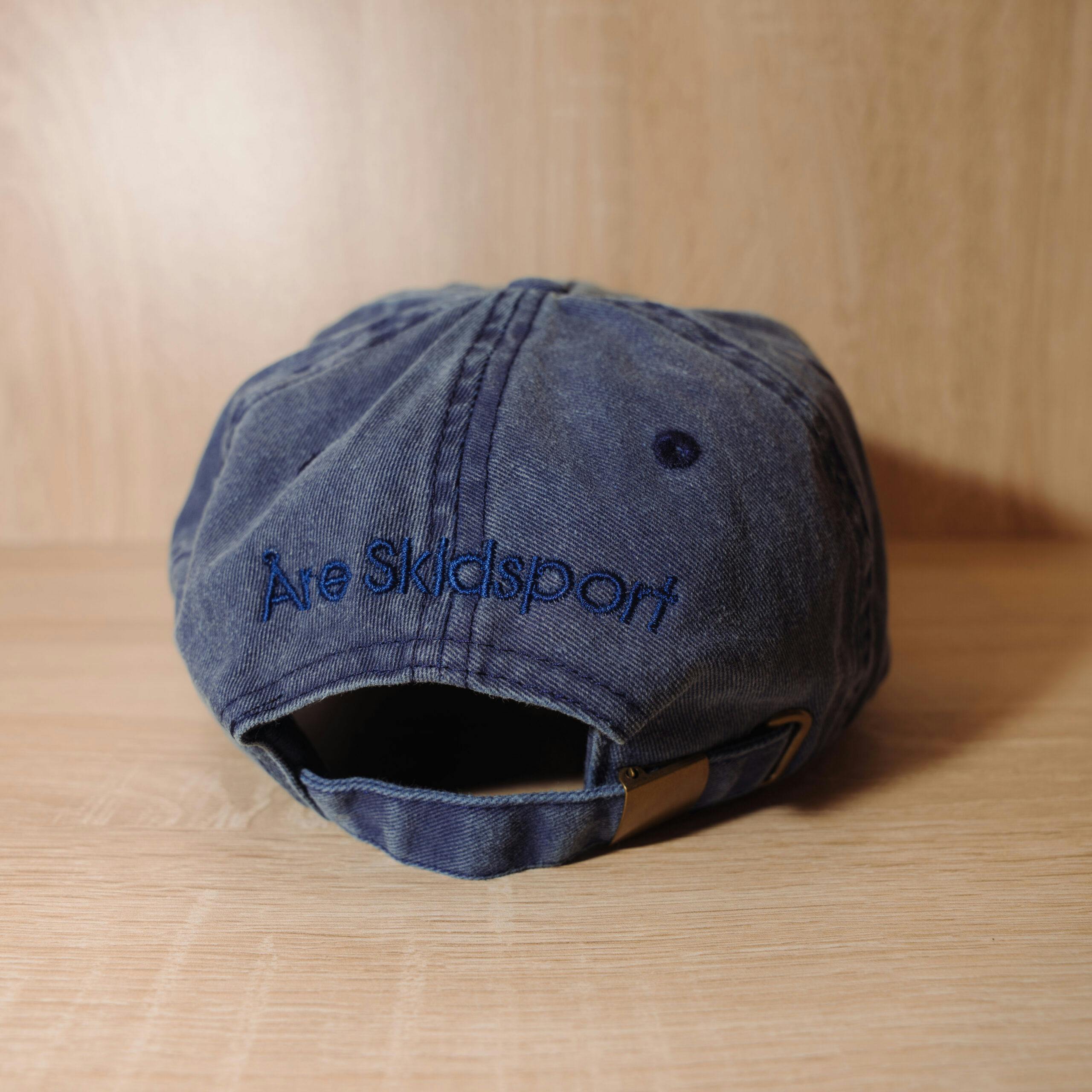 Åre skidsport keps denim blue washed skidåkare - Bild 2