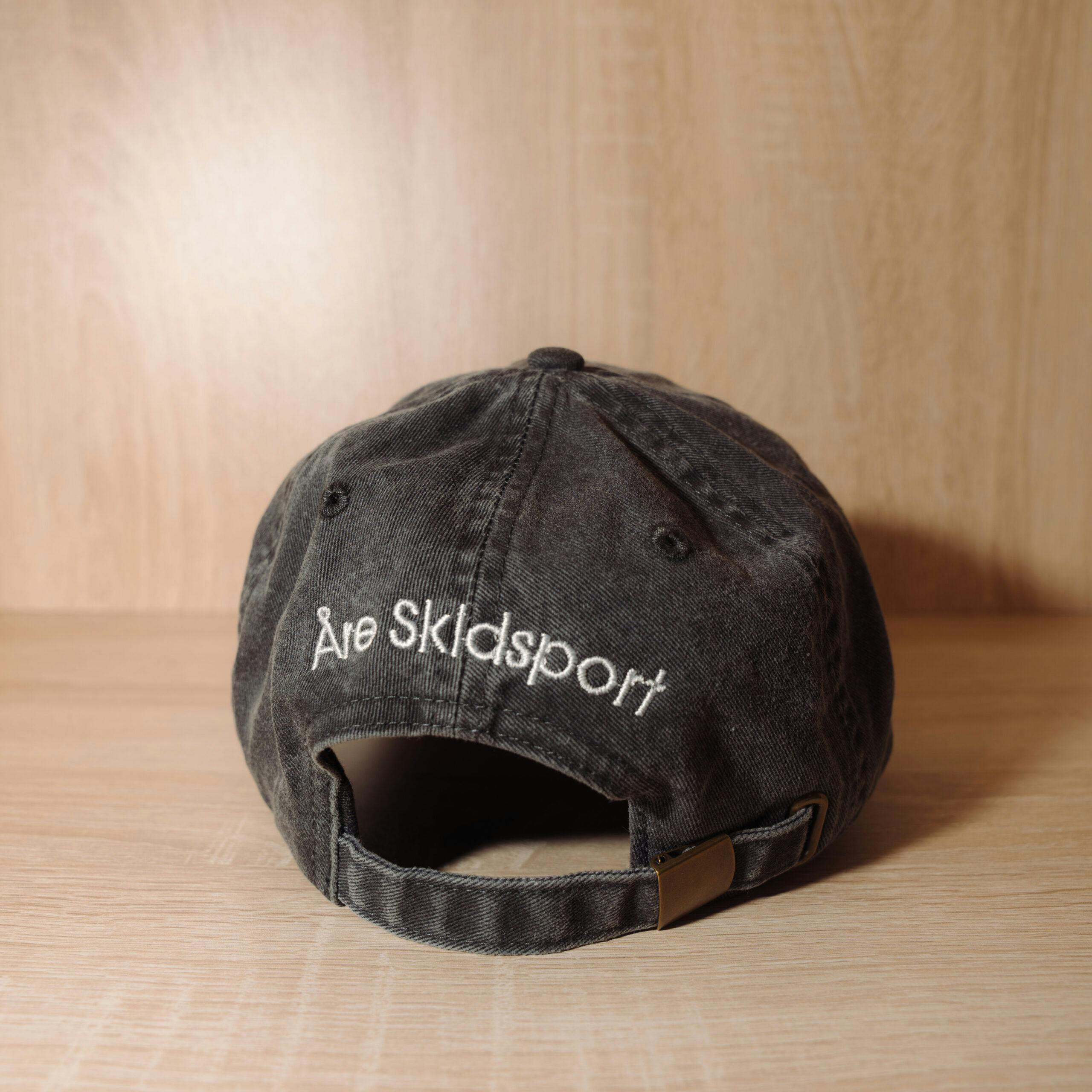 Åre skidsport keps black washed skidåkare - Bild 2