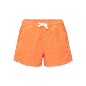 Elevenate women's estate cord shorts orange sorbet
