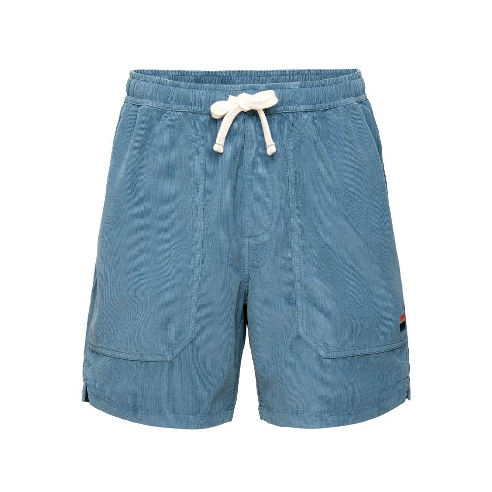 Elevenate men's estate cord shorts blue flint