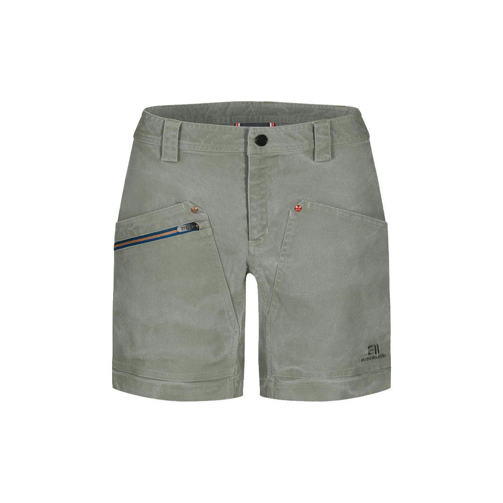 Elevenate women's pebble shorts gray green