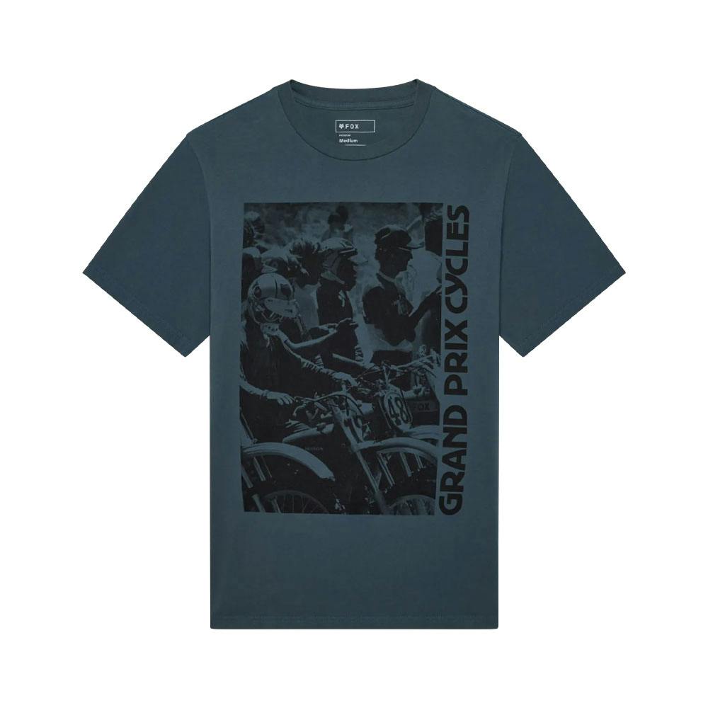 Fox circa 74 195 original ss tee deep cobalt