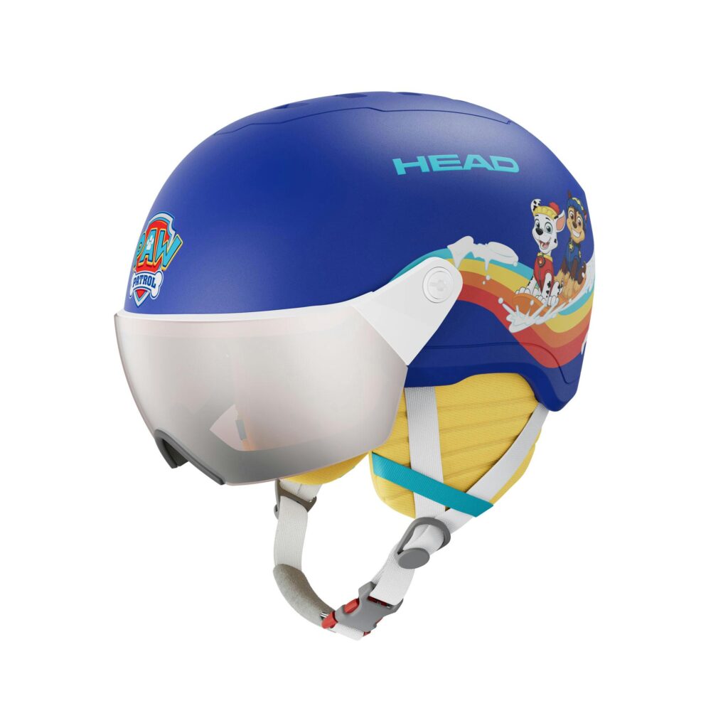 Head yuki visor paw blue
