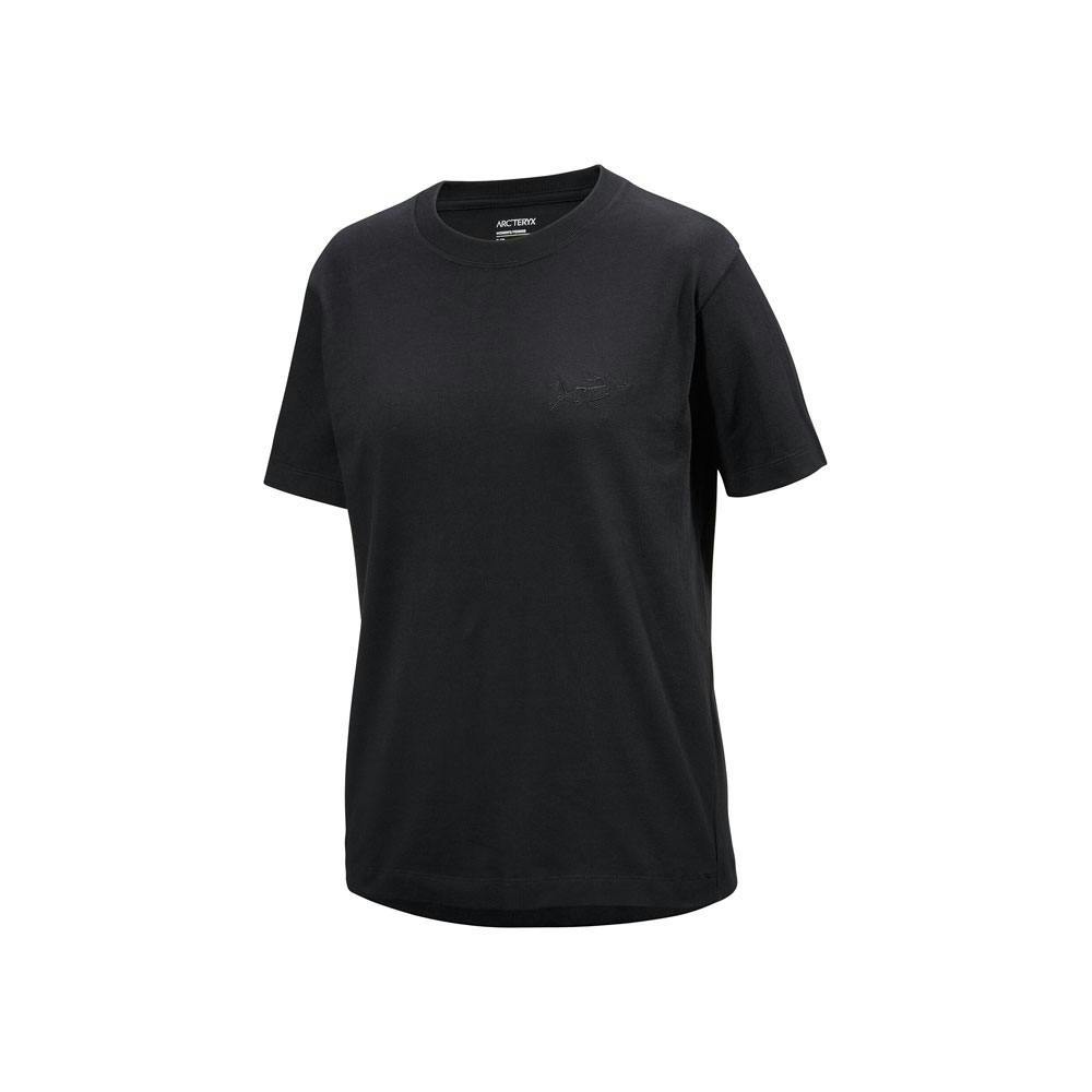 Arc'teryx kragg cotton little bird crew ss w black/black