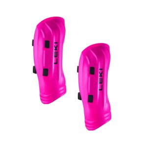 Leki shin guard wc pro custom neon pink/pink 40cm