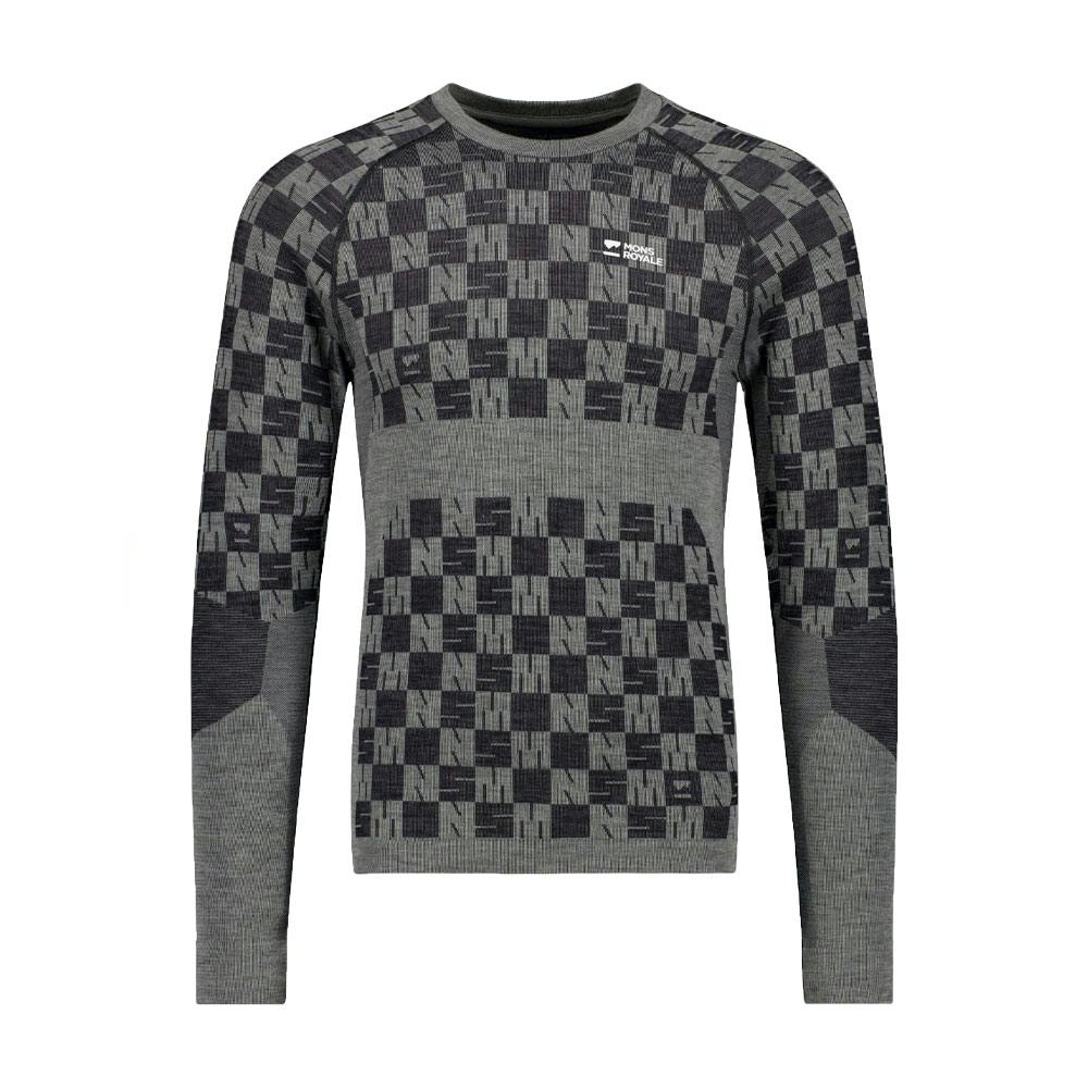 Mons royale ascender ls dried sage/black