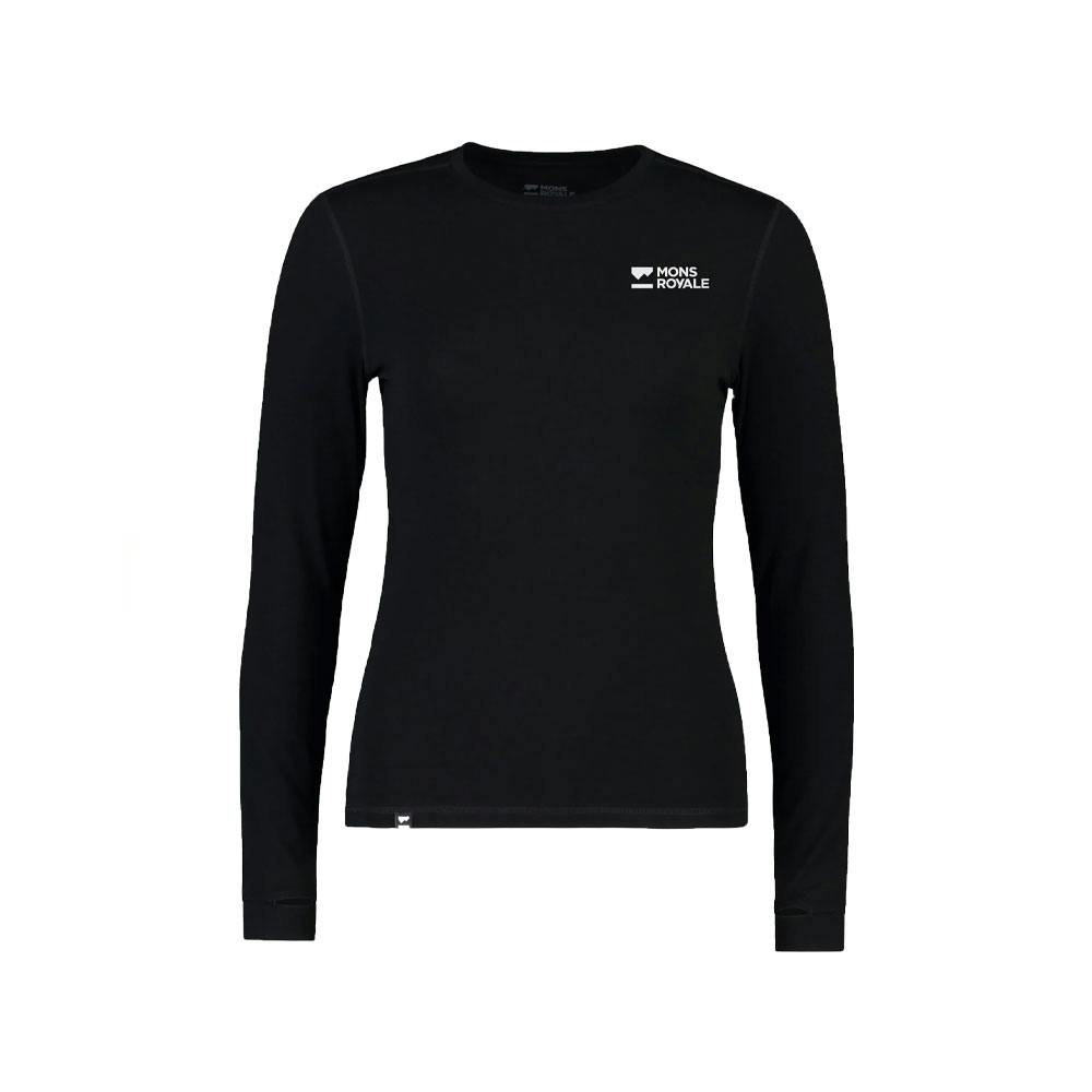 Mons royale w cascade ls black