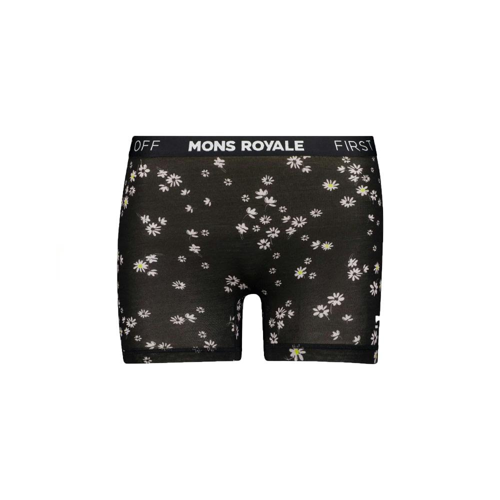 Mons royale w hannah hot pants black daisy