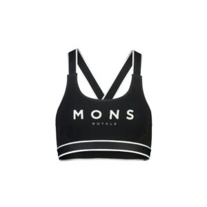 Mons royale w stella x-back bra black