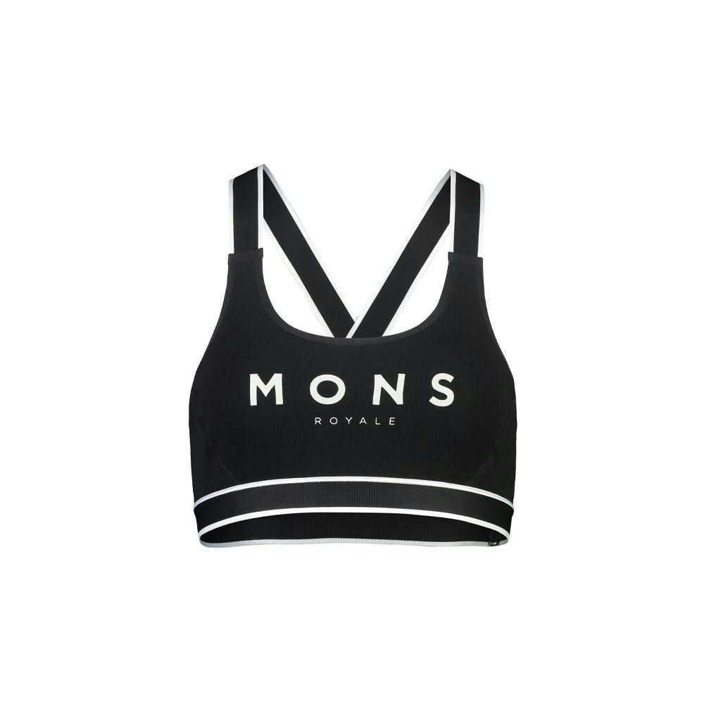 Mons royale w stella x-back bra black