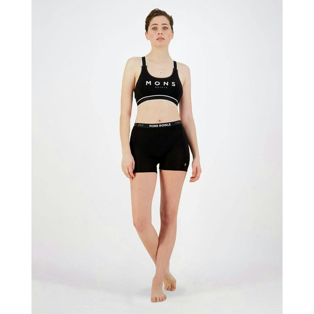 Mons royale w stella x-back bra black - Bild 2