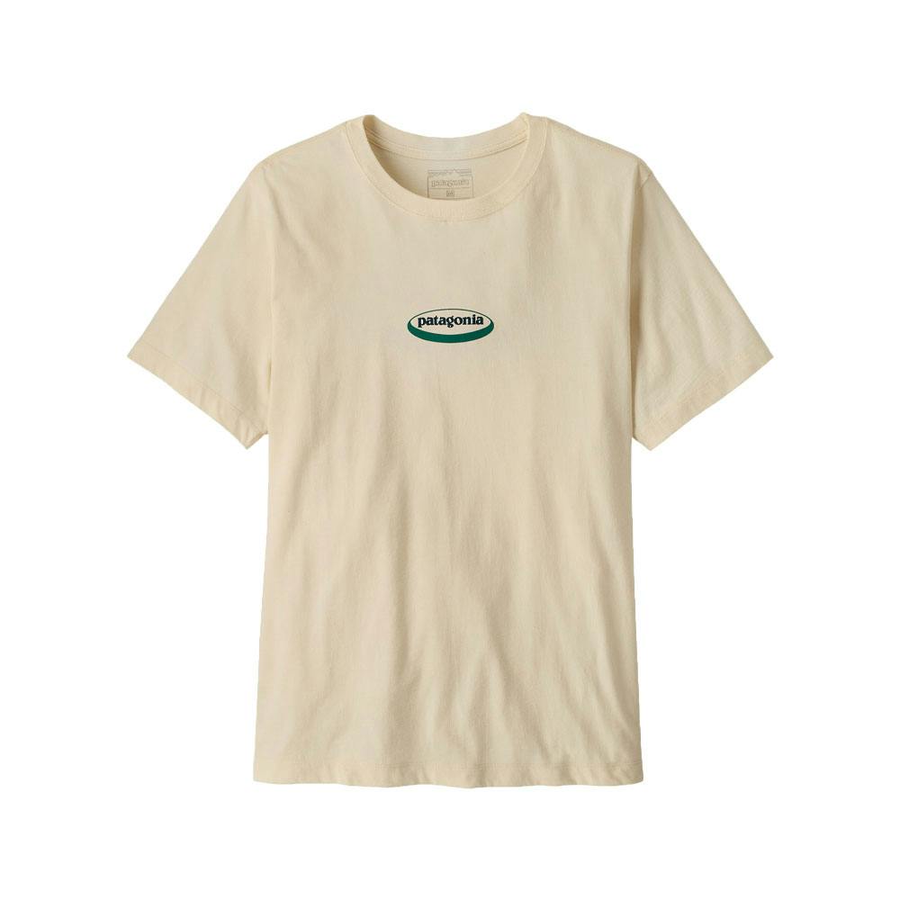 Patagonia m's '95 oval logo t-shirt undyed natural