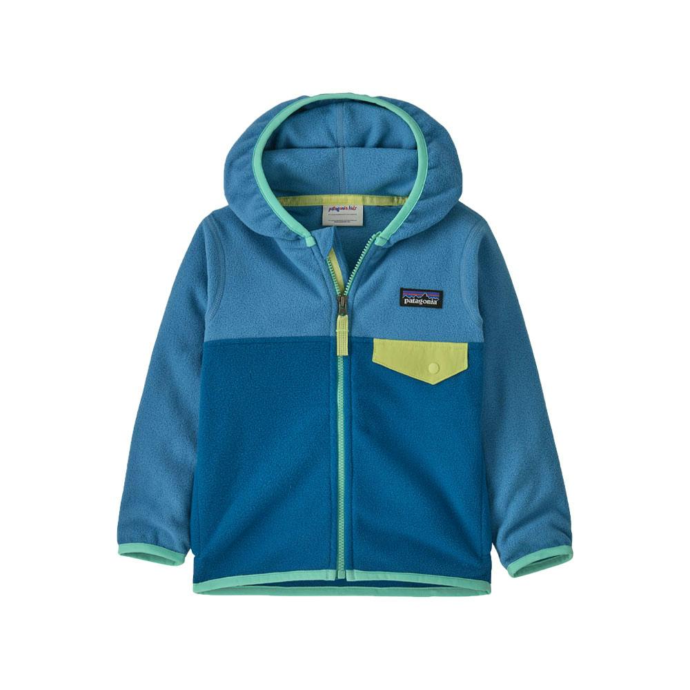Patagonia baby micro d snap-t jacket aquatic blue