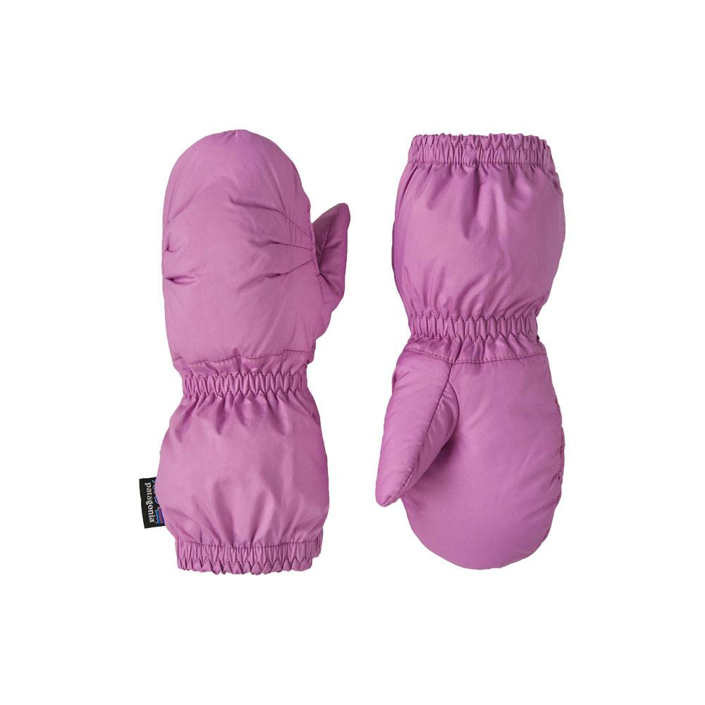 Patagonia baby puff mitts brisk purple
