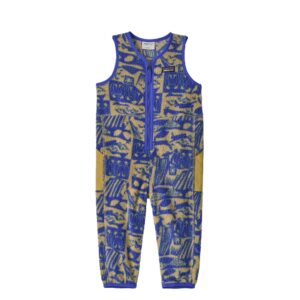 Patagonia baby shearling overalls let's chat: eddy blue