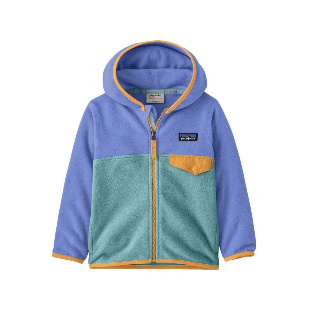 Patagonia baby micro d snap-t jkt snowmelt blue