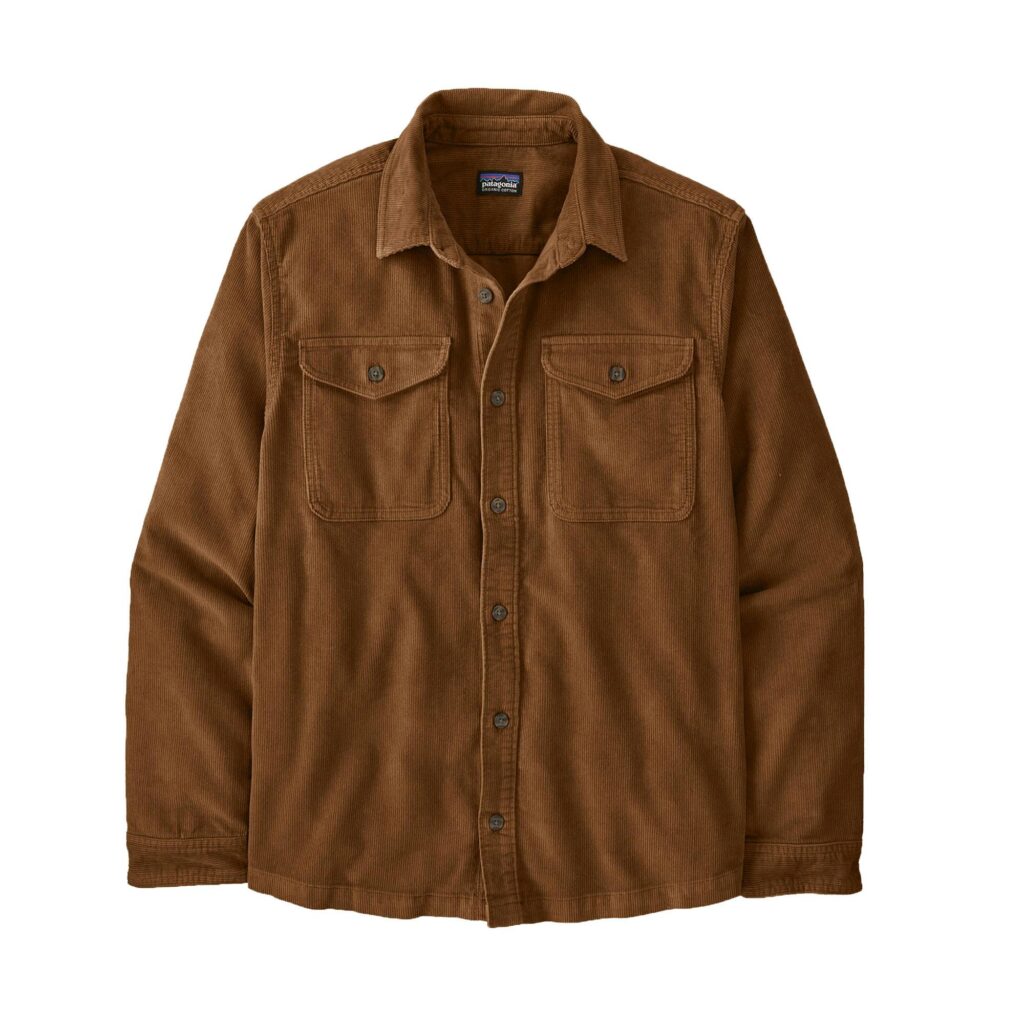 Patagonia m's corduroy shirt deer brown