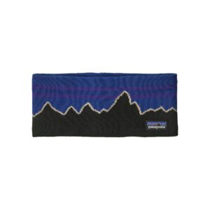 Patagonia powder town headband classic fitz roy: p6 blue