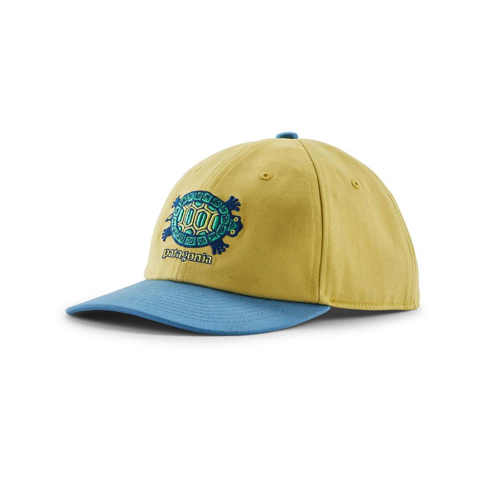 Patagonia k's funhoggers hat island turtle: limestone yellow