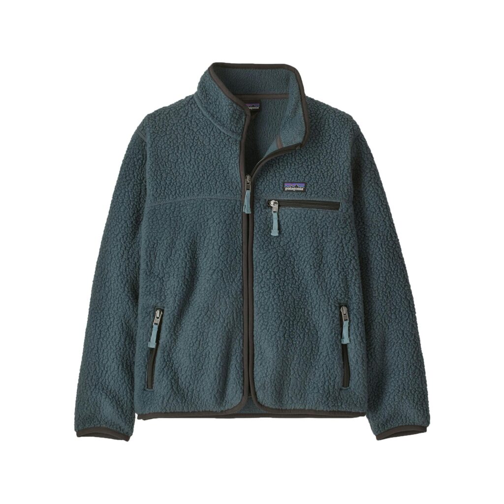 Patagonia k's retro pile jkt summit blue