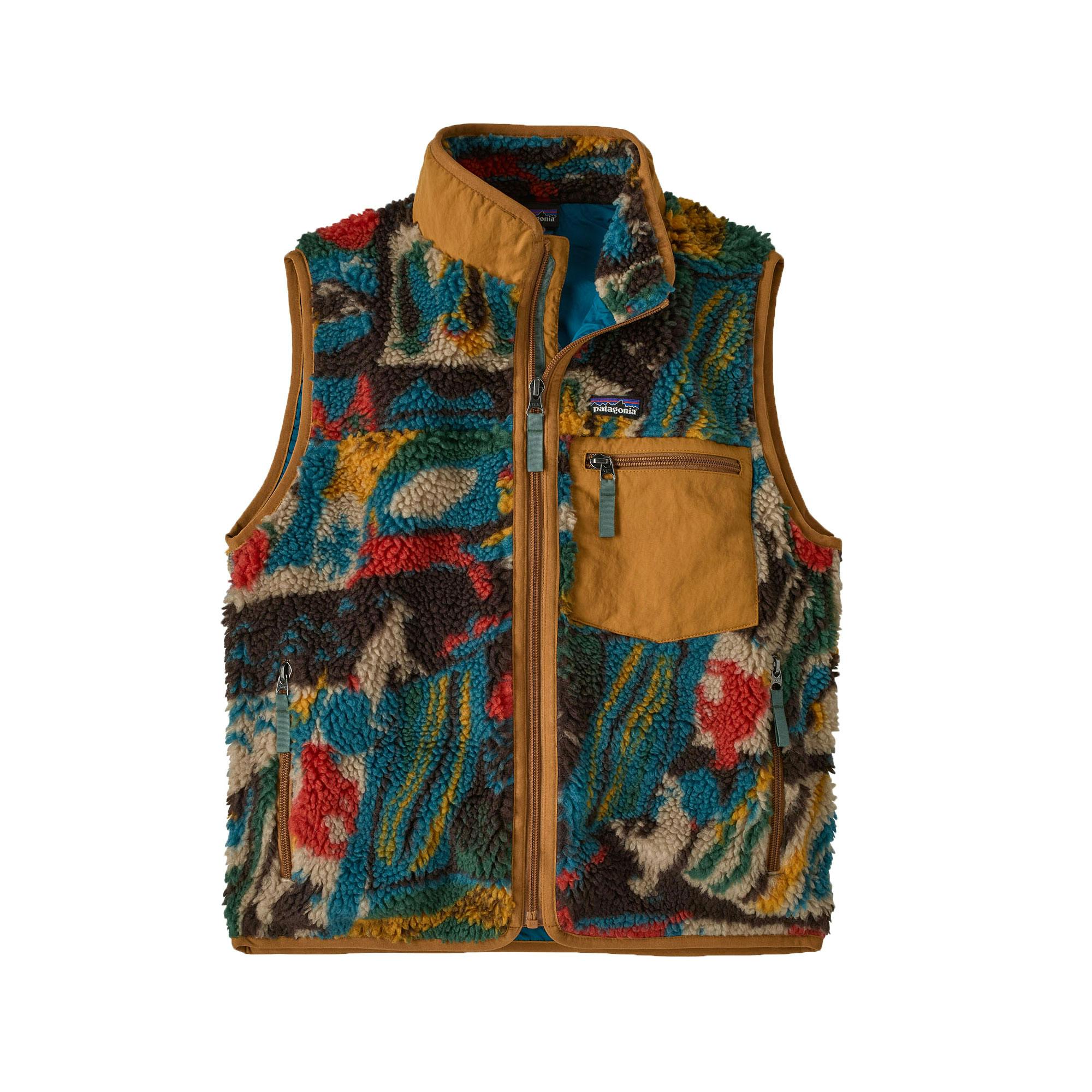 Patagonia k's retro-x vest let's chat: den brown