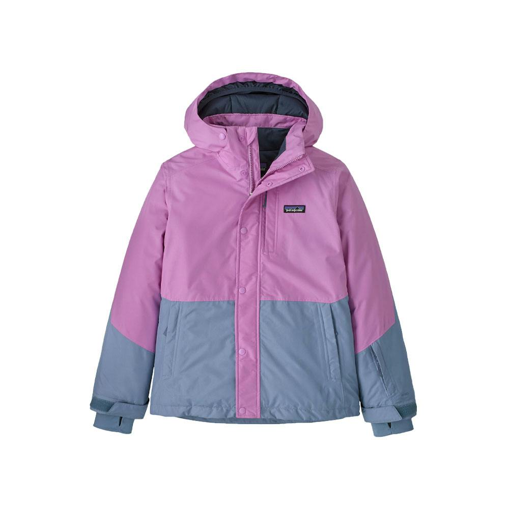 Patagonia k's powder town jacket brisk purple