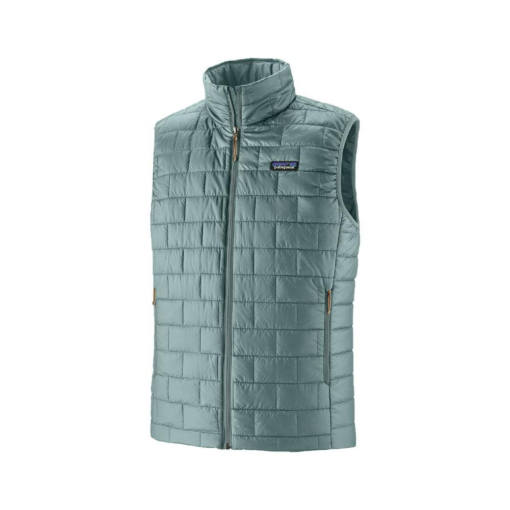 Patagonia m's nano puff vest blue sage