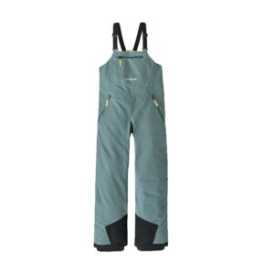 Patagonia k's powder town bibs blue sage