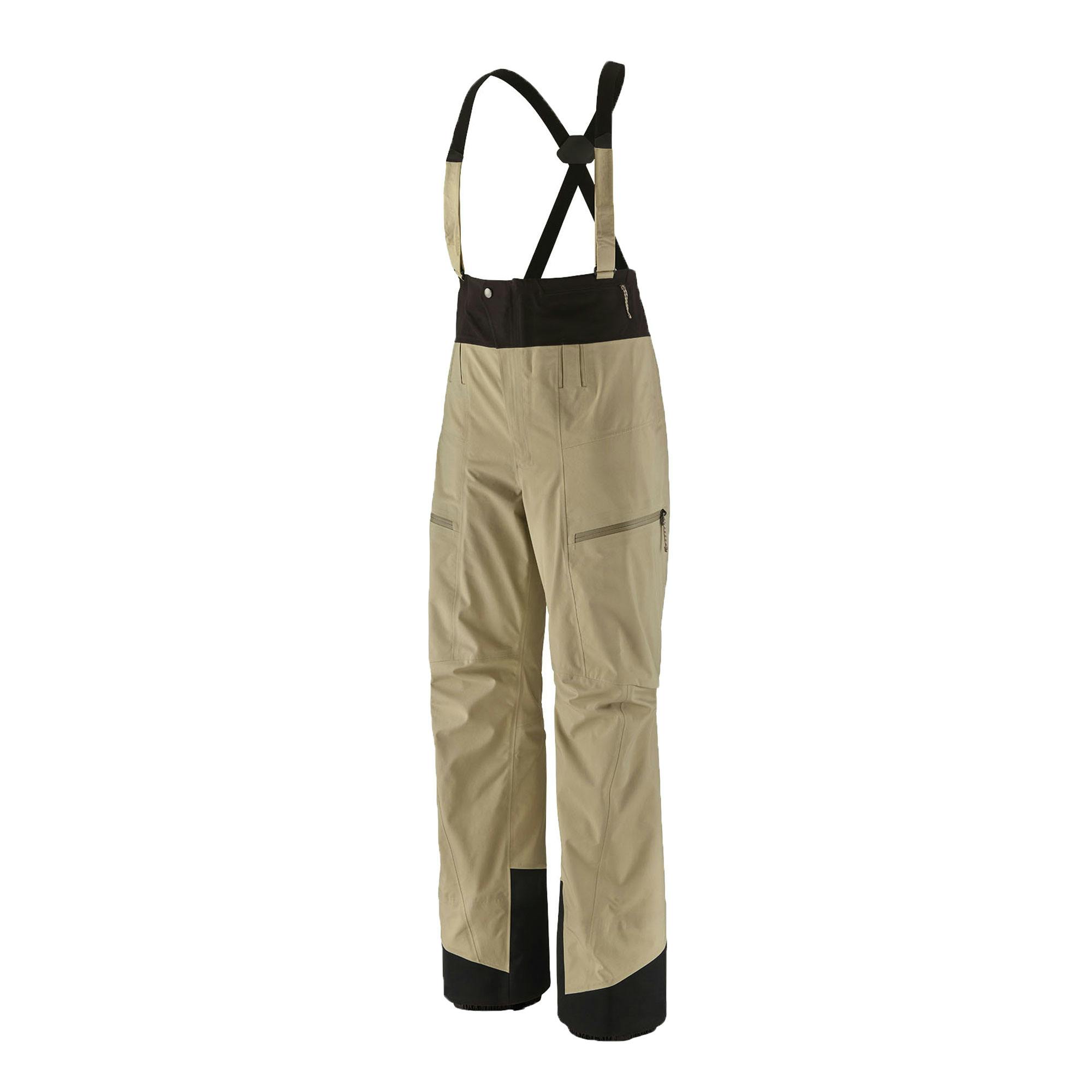 Patagonia w's powslayer bibs weathered stone