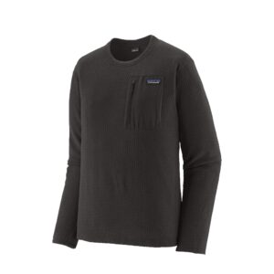 Patagonia m's r1 air crew black