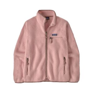 Patagonia w's retro pile jkt fuzzy mauve