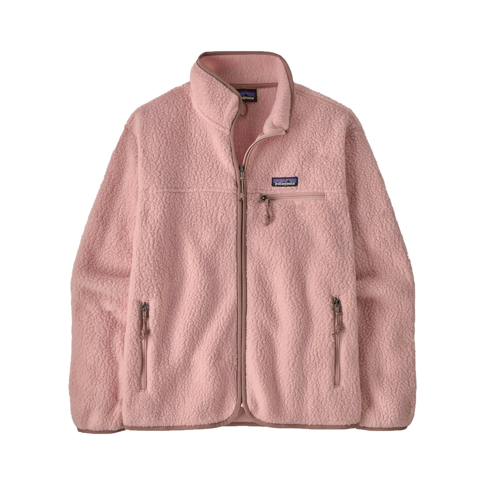 Patagonia w's retro pile jkt fuzzy mauve