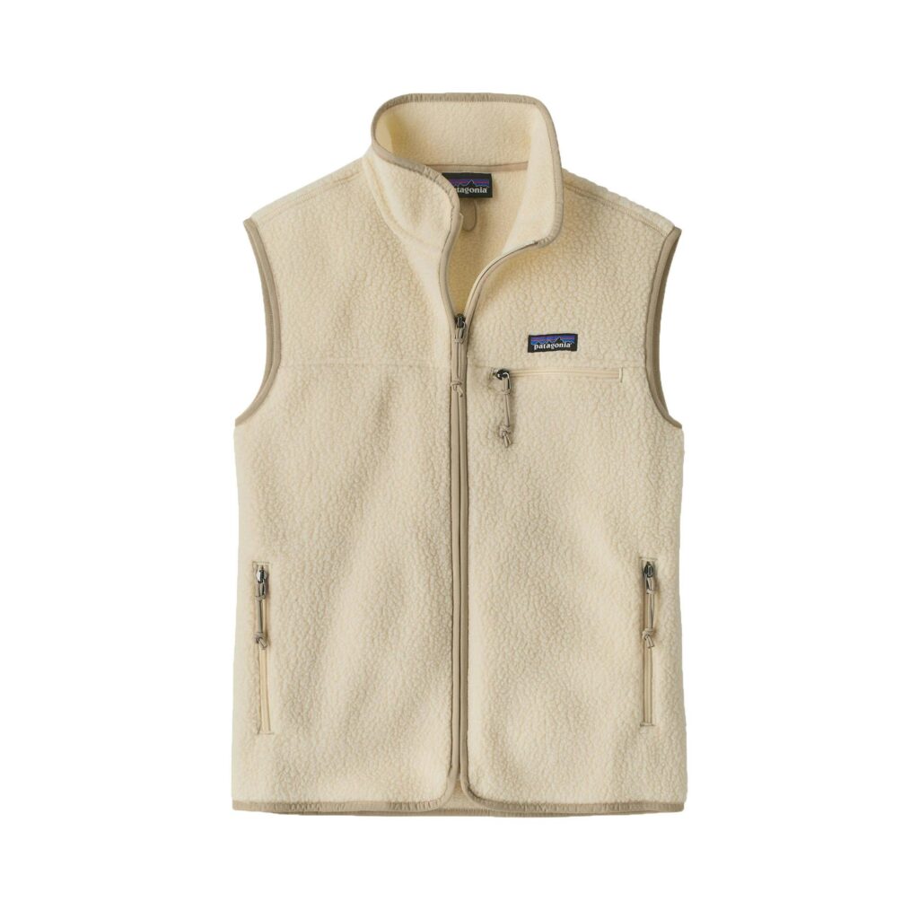 Patagonia w's retro pile vest natural