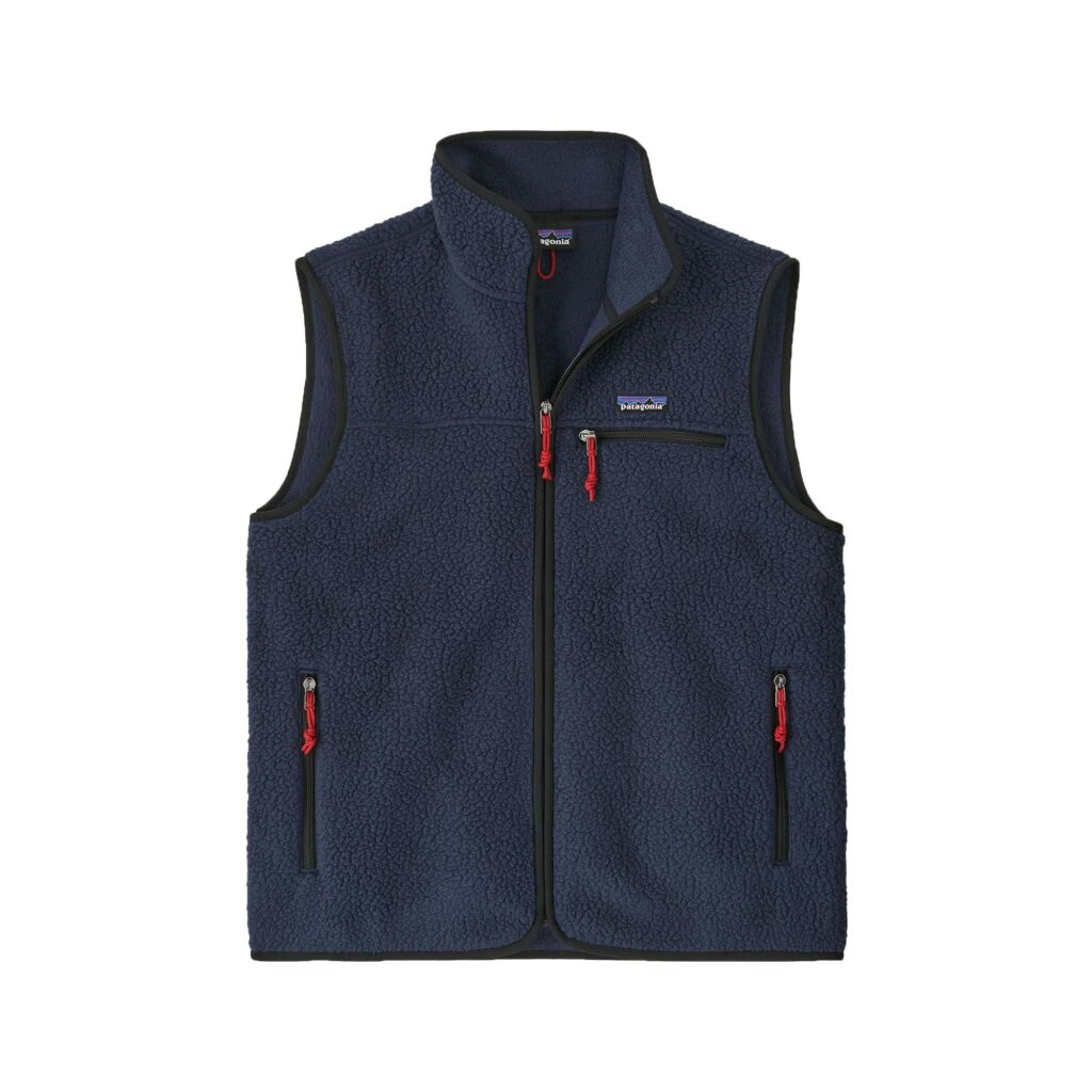 Patagonia m's retro pile vest new navy