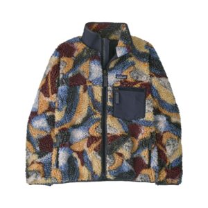 Patagonia w's classic retro-x jkt smudge: smolder blue