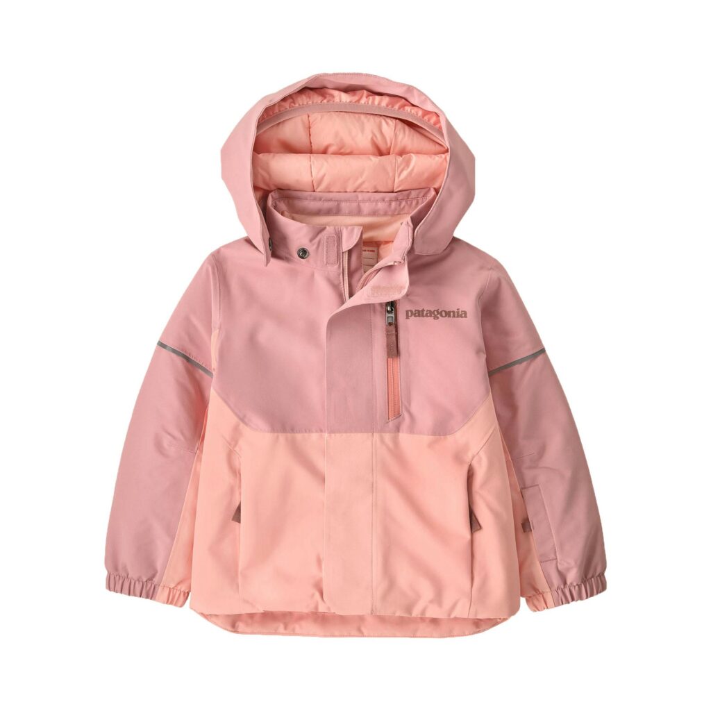 Patagonia baby snow pile jkt fuzzy mauve
