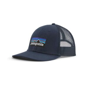 Patagonia p-6 logo lopro trucker hat new navy