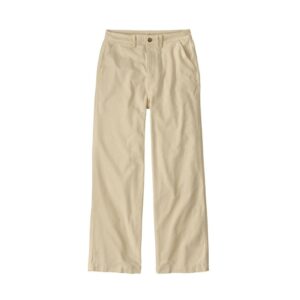 Patagonia w's point reyes canvas wide leg pants undyed natural