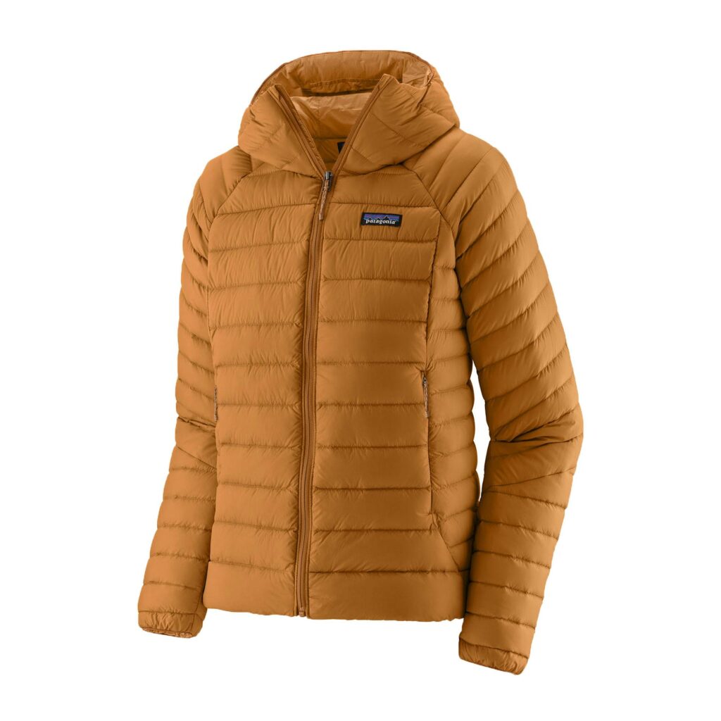 Patagonia w's down sweater hoody cinnamon brown